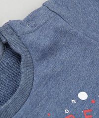 Conjunto-Infantil-de-Camiseta-Urso-Manga-Curta-Azul-Marinho---Calca-em-Moletom-Estampada-em-Algodao---Sustentavel-Branca-8870246-Branco_4