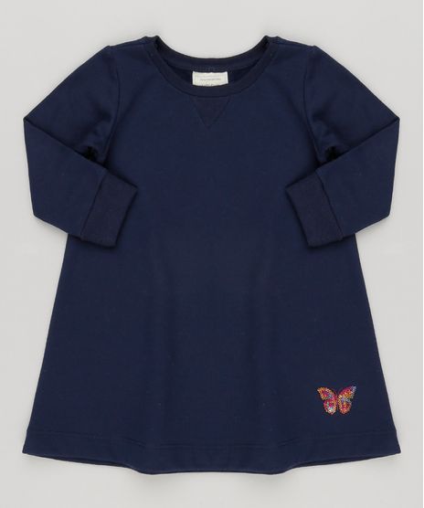 Vestido-Infantil-com-Bordado-em-Paetes-Manga-Longa-em-Moletom-Azul-Marinho-9122262-Azul_Marinho_1