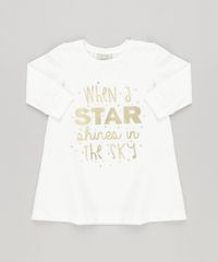 Vestido-Infantil-com-Estampa-Metalizada-Manga-Longa-em-Moletom-Off-White-9122263-Off_White_1