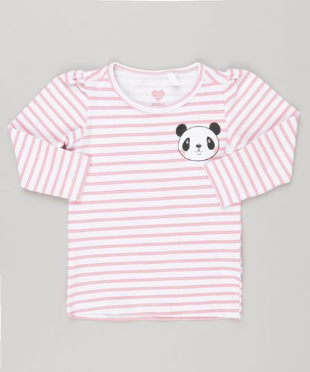 Blusa-Infantil-Listrada-Panda-Manga-Longa-em-Algodao---Sustentavel-Off-White-9035302-Off_White_1