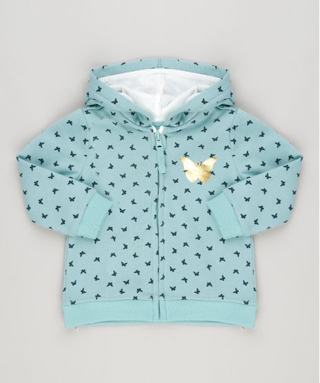 Blusao-Infantil-em-Moletom-Estampado-de-Borboletas-com-Capuz-Manga-Longa-Azul-Claro-8837098-Azul_Claro_1