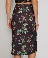 Saia-Feminina-Midi-Canelada-Estampada-de-Tucano-com-Botoes-e-Fenda-Preta-9970705-Preto_2