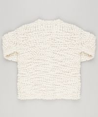 Cardigan-Infantil-em-Trico-com-Textura-Bege-Claro-8844423-Bege_Claro_2