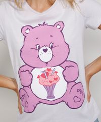 Camiseta-Feminina-Manga-Curta-Ursinhos-Carinhosos-Decote-Redondo-Lilas-9974858-Lilas_2