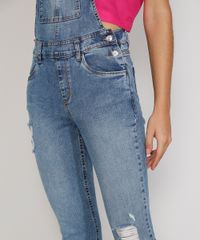 Macacao-Jeans-Feminino-Skinny-Cropped-com-Rasgos-Azul-Medio-9971877-Azul_Medio_4