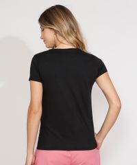 Camiseta-Feminina-Manga-Curta-Tigrao-Ursinho-Pooh-Decote-Redondo-Preta-9974867-Preto_4
