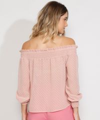 Blusa-Feminina-Manga-Longa-Ombro-a-Ombro-Texturizada-com-Transparencia-Rose-9976763-Rose_2