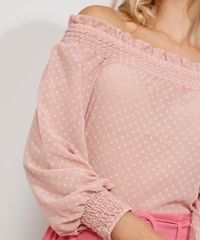Blusa-Feminina-Manga-Longa-Ombro-a-Ombro-Texturizada-com-Transparencia-Rose-9976763-Rose_5