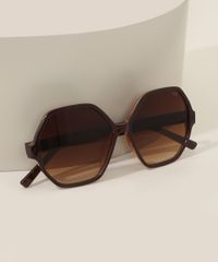 Oculos-de-Sol-Feminino-Geometrico-Yessica-Marrom-9983867-Marrom_2