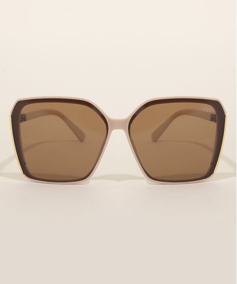 Oculos-de-Sol-Feminino-Quadrado-Yessica-Bege-9980450-Bege_1