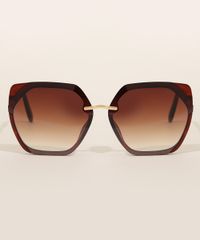 Oculos-de-Sol-Feminino-Geometrico-Yessica-Marrom-9982475-Marrom_1