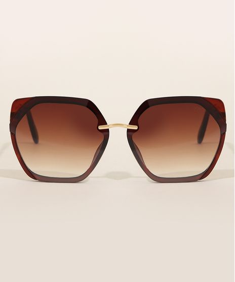 Oculos-de-Sol-Feminino-Geometrico-Yessica-Marrom-9982475-Marrom_1