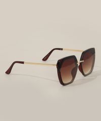 Oculos-de-Sol-Feminino-Geometrico-Yessica-Marrom-9982475-Marrom_3