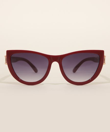 Oculos-de-Sol-Feminino-Gatinho-Yessica-Vinho-9983354-Vinho_1