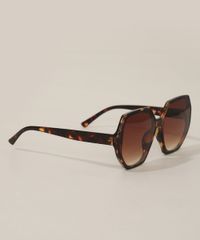 Oculos-de-Sol-Feminino-Geometrico-Yessica-Tartaruga-9983876-Tartaruga_3