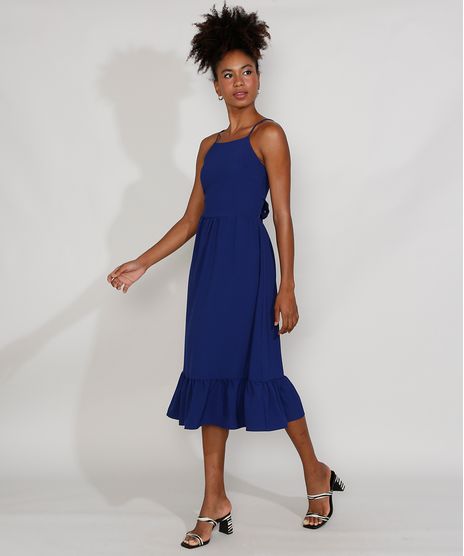 Vestido-Feminino-Mindset-Midi-Evase-com-Babado-e-Amarracao-Alca-Fina-Azul-Royal-9985189-Azul_Royal_1