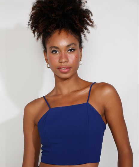 Top-Cropped-Feminino-Mindset-com-Amarracao-Alca-Fina-Decote-Reto-Azul-Royal-9985187-Azul_Royal_1