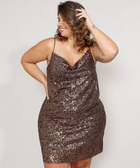 Vestido-Slip-Dress-de-Paete-Feminino-Plus-Size-Mindset-Curto-Alca-Fina-Decote-Degage-Marrom-9985163-Marrom_1