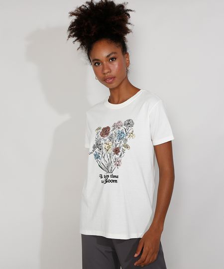 T-Shirt-Feminina-Mindset-Flores--It-Takes-Time-to-Bloom--Manga-Curta-Decote-Redondo-Off-White-9985973-Off_White_1 T-Shirt-Feminina-Mindset-Flores--It-Takes-Time-to-Bloom--Manga-Curta-Decote-Redondo-Off-White-9985973-Off_White_1