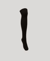 Meia-Feminina-Lupo-Cano-Alto-3-4-Marrom-9954198-Marrom_2