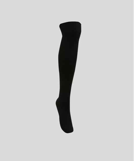 Meia-Feminina-Lupo-7-8--Preta-9954198-Preto_1