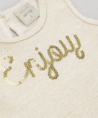 Vestido-Infantil--Enjoy--com-Lurex-e-Paetes-Sem-Manga-Bege-Claro-9040784-Bege_Claro_4