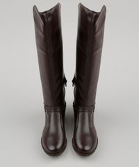 Bota-Molekinha-Infantil-Montaria-com-Recorte-Marrom-9108653-Marrom_4