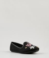 Slipper-Molekinha-Infantil-com-Bordado-Preto-9114220-Preto_2