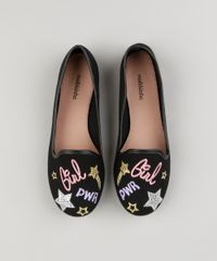 Slipper-Molekinha-Infantil-com-Bordado-Preto-9114220-Preto_4