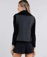 Colete-Feminino-com-Pelo-Cinza-Mescla-Escuro-8864695-Cinza_Mescla_Escuro_2