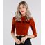 Blusa-Feminina-Cropped-em-Veludo-Gola-Alta-Manga-Longa-Laranja-Escuro-9131412-Laranja_Escuro_1
