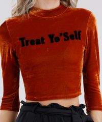 Blusa-Feminina-Cropped-em-Veludo-Gola-Alta-Manga-Longa-Laranja-Escuro-9131412-Laranja_Escuro_4