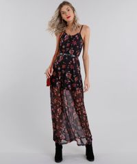Vestido-Feminino-Longo-Estampado-Floral-em-Tule-de-Alca-Preto-9132015-Preto_3