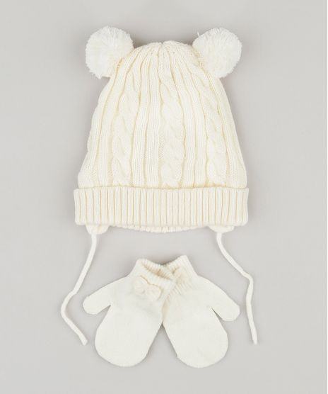 Kit-de-Gorro---Luva-Infantil-em-Trico-Off-White-8872269-Off_White_1