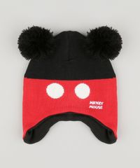 Kit-de-Gorro---Luva-Infantil-em-Trico-Mickey-Preto-8868148-Preto_2