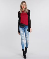 Blusa-Feminina--No-More-Fake-Friends--Botone-Assimetrica-Manga-Curta-Decote-Redondo-Vinho-9035459-Vinho_3