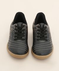 Chuteira-Infantil-Molekinho-Estampada-Respingos-Preta-9984889-Preto_5