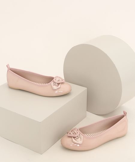 Sapatilha-Infantil-Molekinha-com-Fivela-de-Coracao-Rosa-9984877-Rosa_1