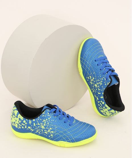Chuteira-Infantil-Molekinho-Estampada-Respingos-Azul-9984888-Azul_1