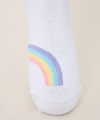 Kit-de-3-Meias-Femininas-Estampadas-Cano-Baixo-Branco-9973163-Branco_4