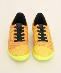Chuteira-Infantil-Molekinho-Listrada-Amarela-9984891-Amarelo_5