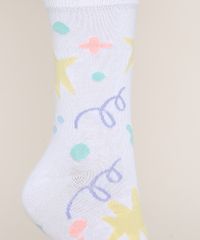 Meia-Feminina-Estampada-Geometrica-Cano-Alto-Branca-9973172-Branco_3