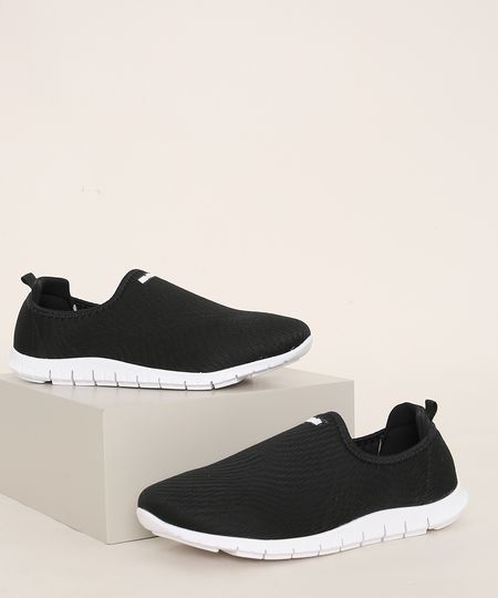 Tenis-Feminino-Act-Vitta-Knit-Preto-9983438-Preto_1 Tenis-Feminino-Act-Vitta-Knit-Preto-9983438-Preto_1