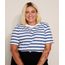 T-Shirt-Unissex-Plus-Size-Mindset-Manga-Curta-Gola-Redonda-Branca-9983584-Branco_1