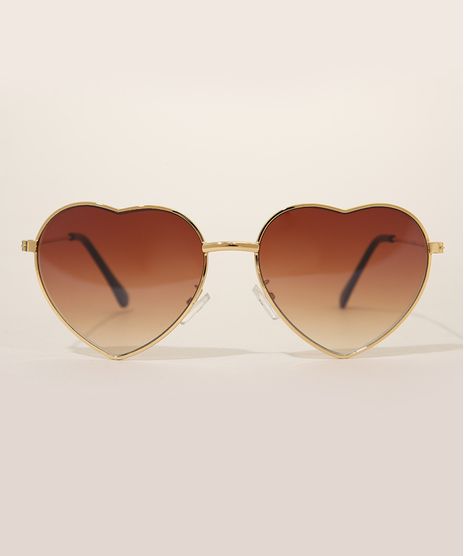Oculos-de-Sol-Feminino-Coracao-Oneself-Dourado-9982758-Dourado_1