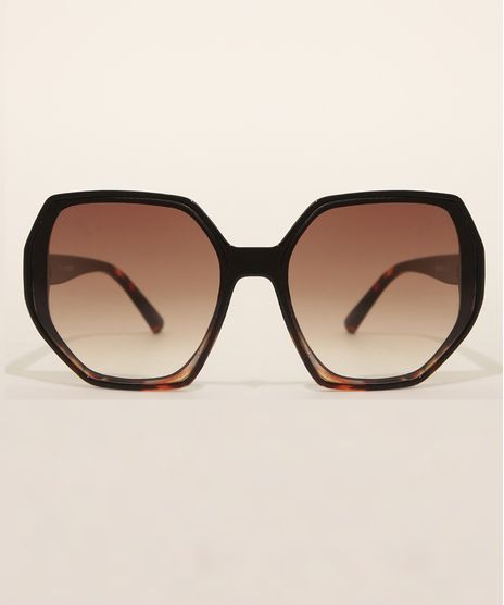 Oculos-de-Sol-Feminino-Geometrico-Yessica-Tartaruga-9983334-Tartaruga_1