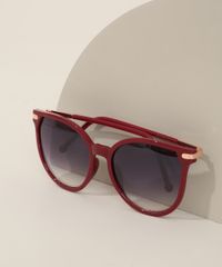 Oculos-de-Sol-Feminino-Redondo-Oneself-Vinho-9982739-Vinho_2