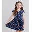 Vestido-Infantil-Estampado-de-Unicornio-Manga-Curta-Curto-em-Algodao---Sustentavel-Azul-Marinho-9120167-Azul_Marinho_1