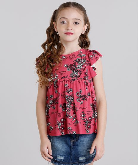 Regata-Infantil-Estampada-Floral-com-Babado-Rosa-Escuro-9079388-Rosa_Escuro_1