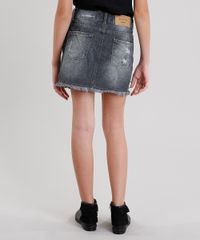 Saia-Jeans-Infantil-Destroyed-Preta-9069186-Preto_2